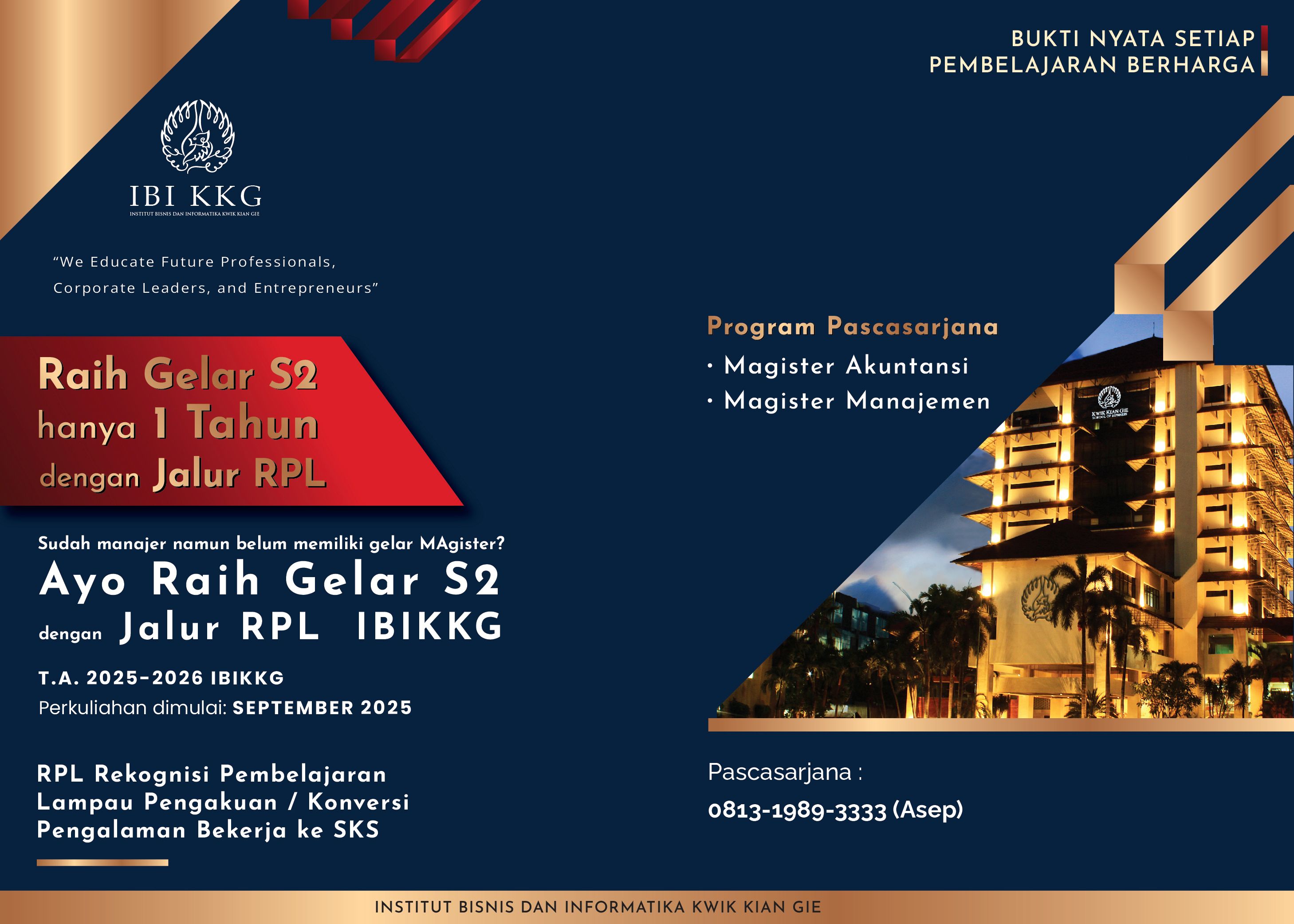 Gelar S2 Jalur RPL